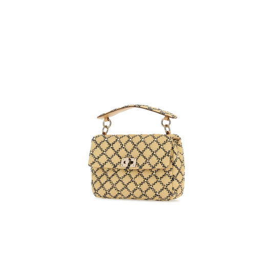 Mala de Mão Rockstud em Ráfia 4W0B0122MHFZM1