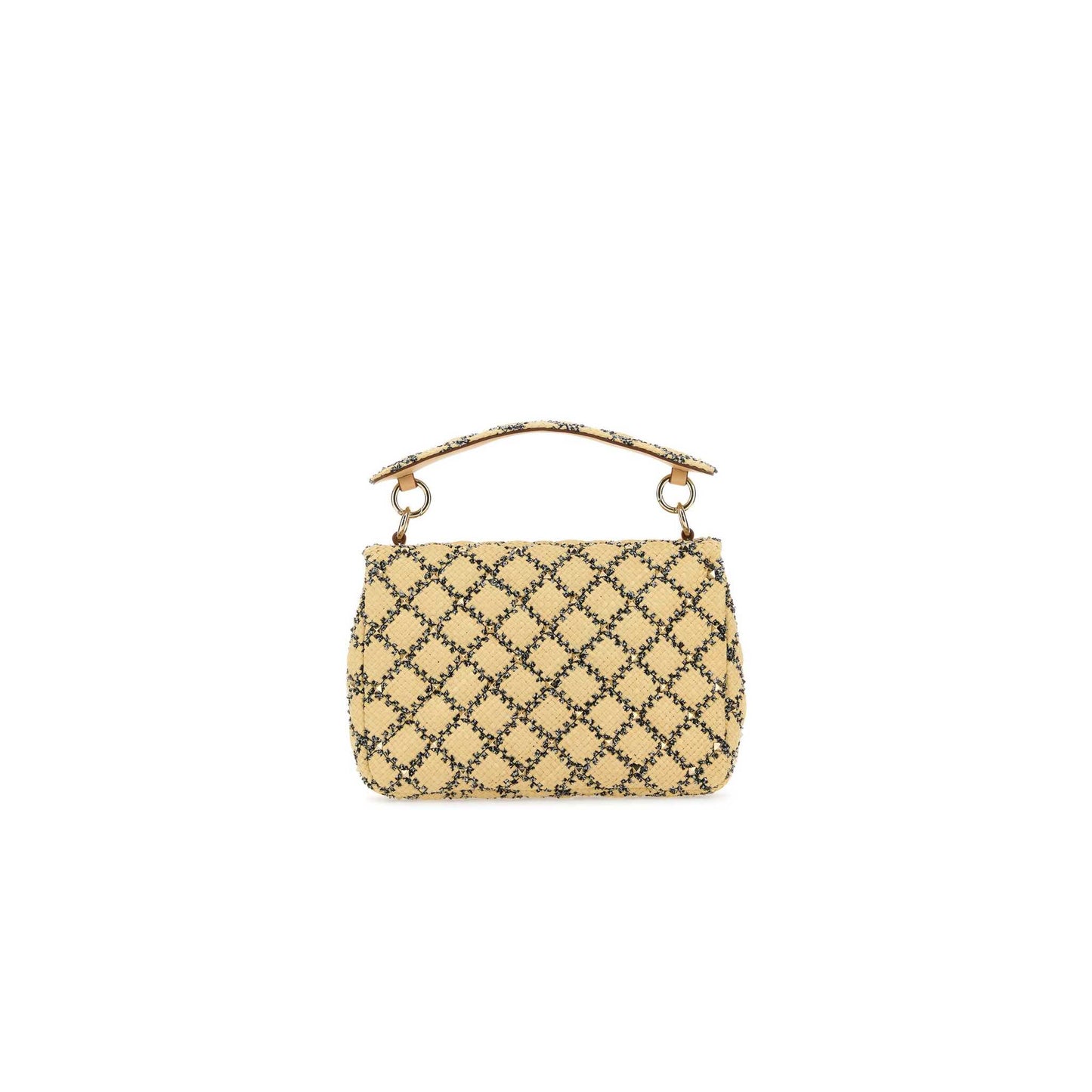 Mala de Mão Rockstud em Ráfia 4W0B0122MHFZM1