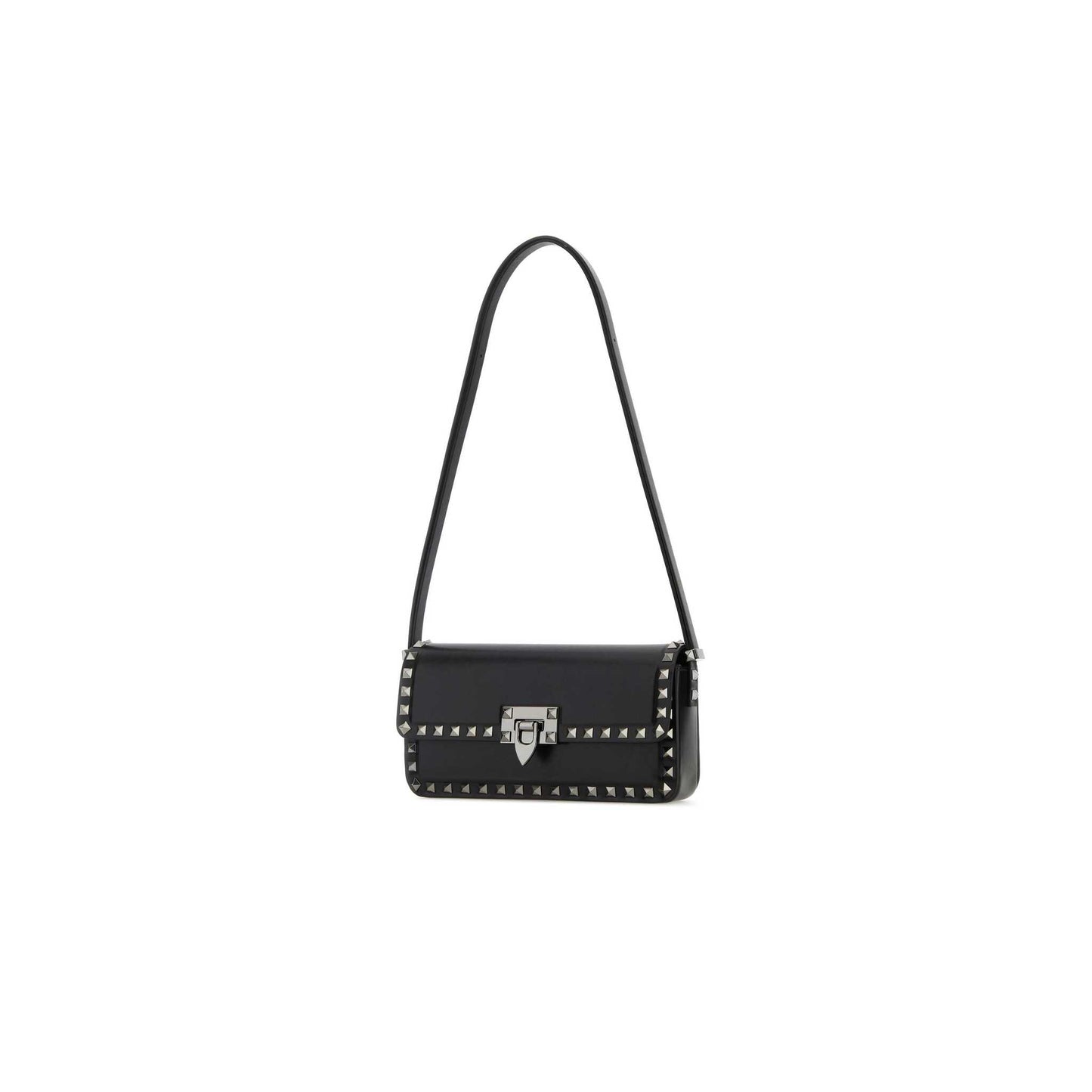 Mala de Ombro Rockstud em Pele 4W2B0M77QYV0NO
