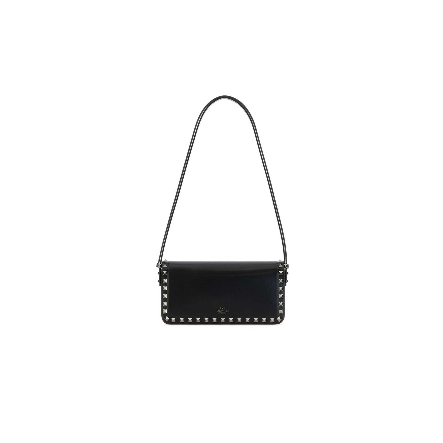 Mala de Ombro Rockstud em Pele 4W2B0M77QYV0NO