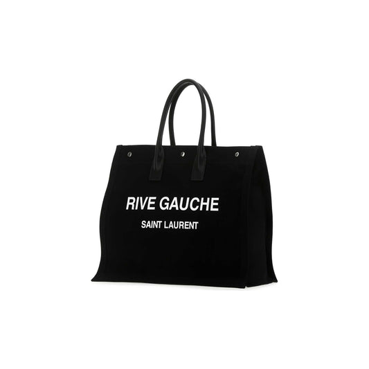 Saint Laurent Mala Tote Grande Rive Gauche em Pele