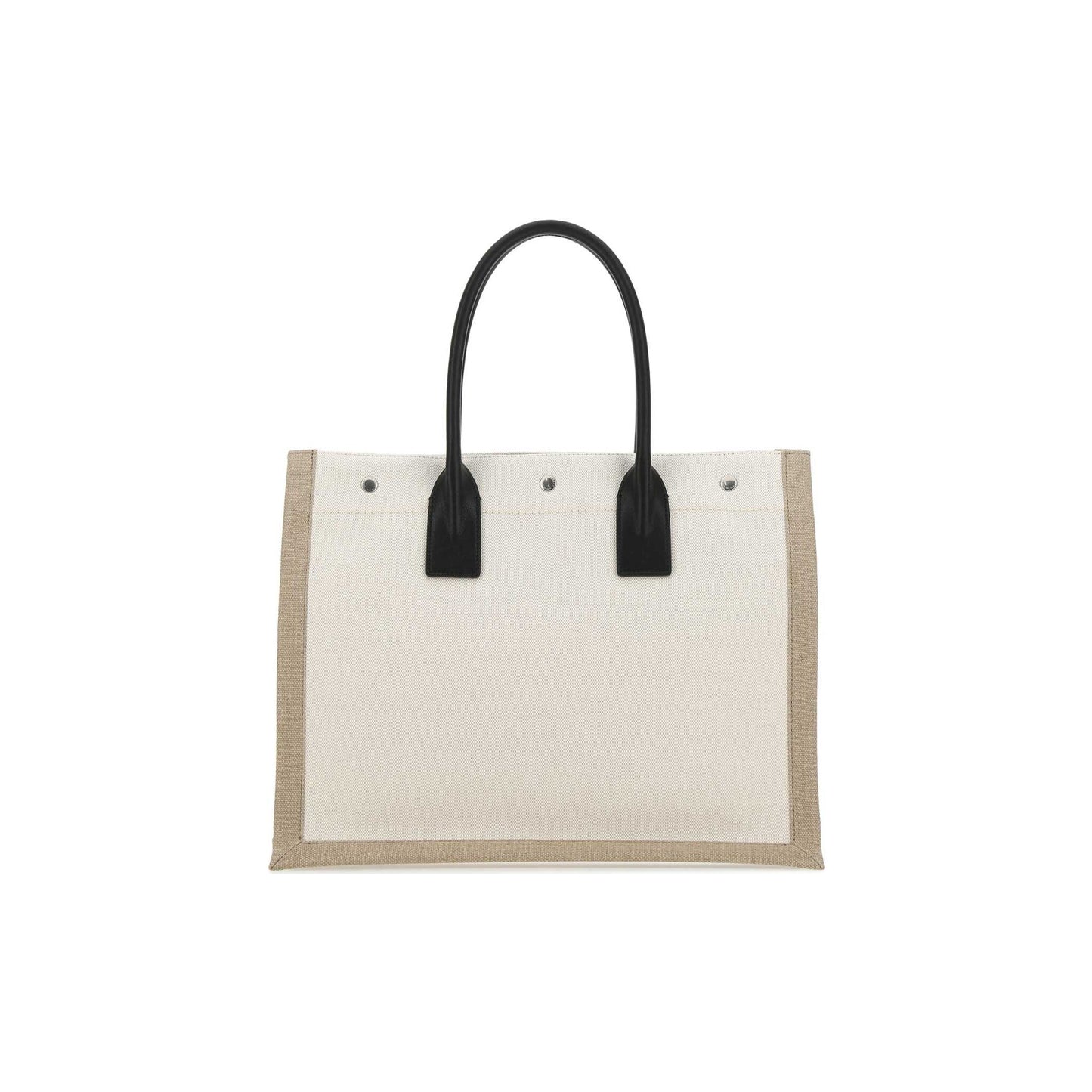 Saint Laurent Mala Tote Grande Rive Gauche em Pele