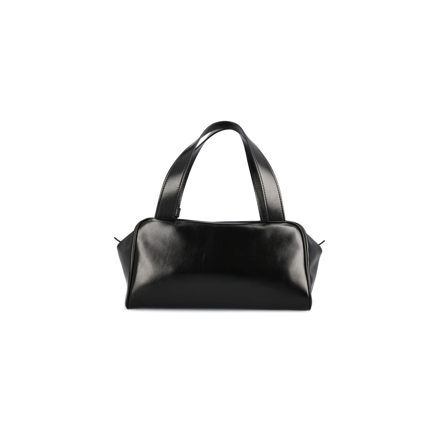 Mala de Mão em 100% pelle di vitello - Colore: nero - Interno in raso cotone con tasca zip e tasca applicata - Fini - Miu Miu Mala de Mão | Durzio