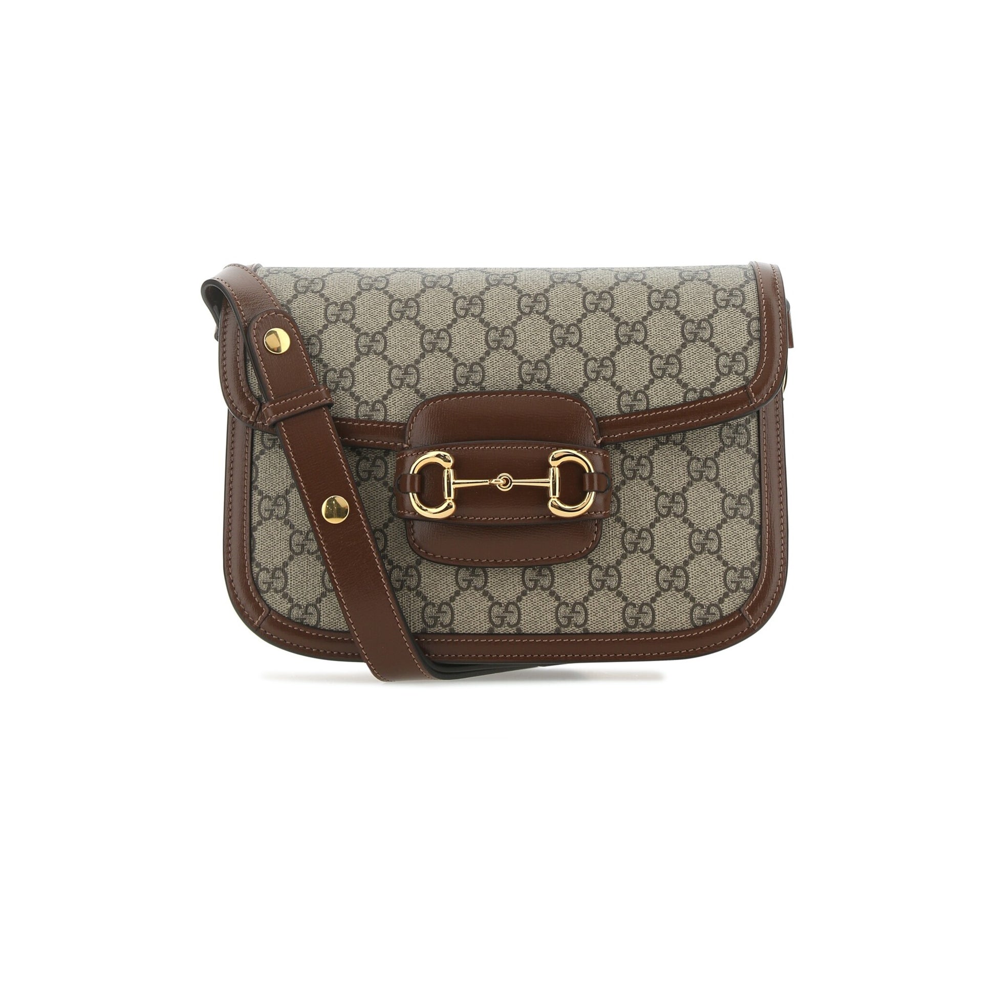Gucci Mala de Ombro Média Horsebit 1955 em Lona
