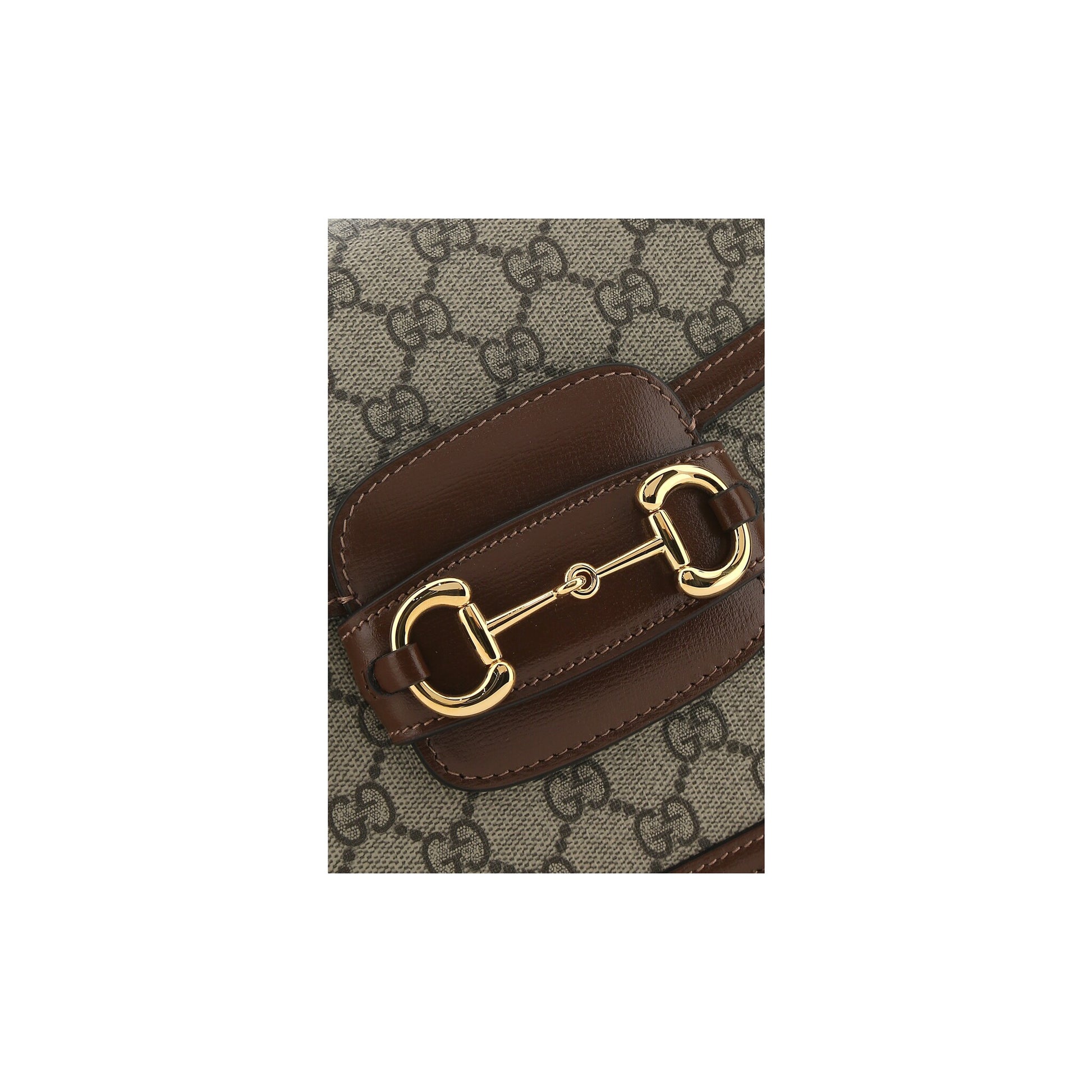 Gucci Mala de Ombro Média Horsebit 1955 em Lona