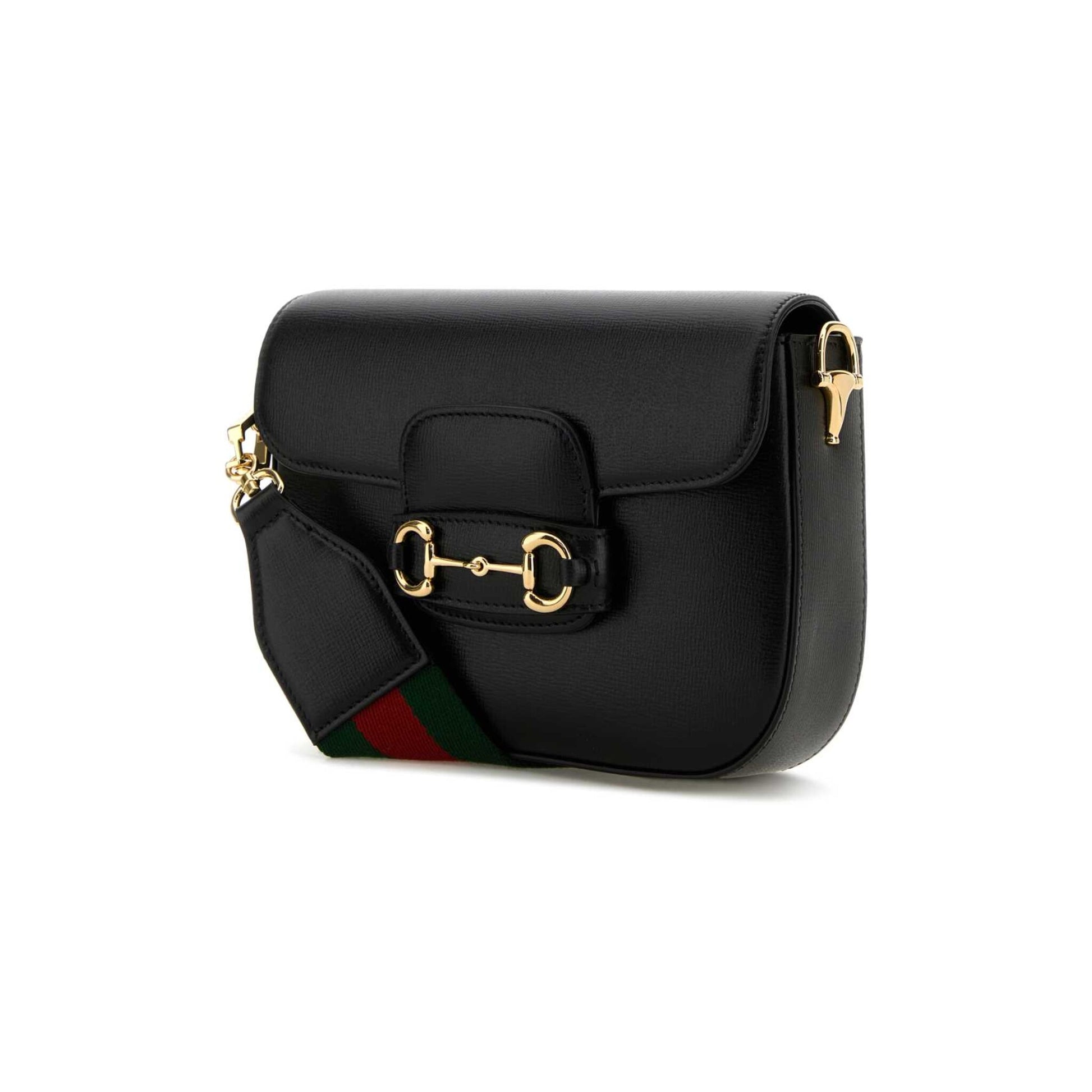 Gucci Mala de Ombro Pequena Horsebit 1955 em Pele
