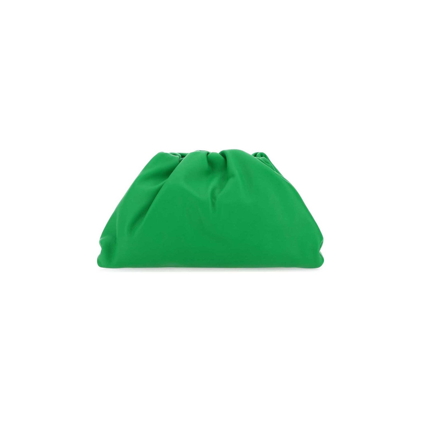 Clutch Teen Pouch Prato em Napa 690238V1BW03722