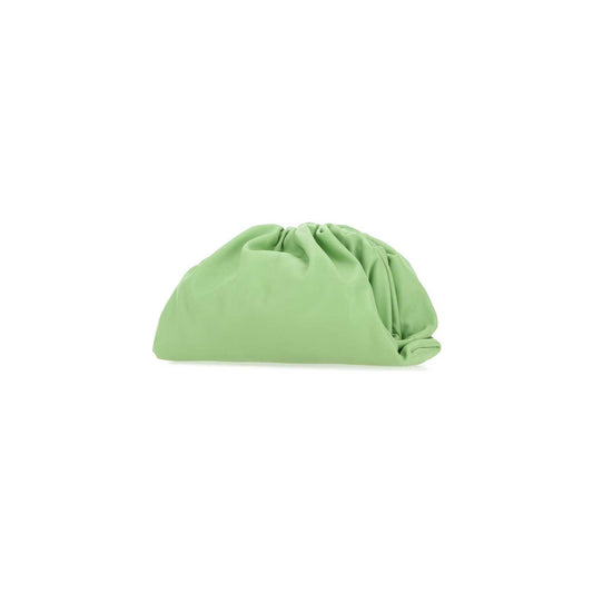 Clutch Teen Pouch Prato em Napa