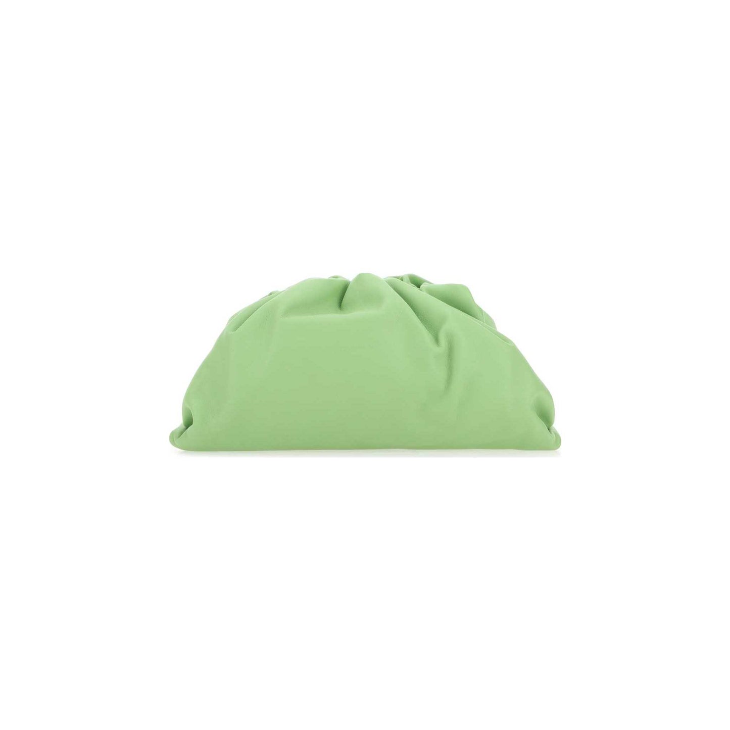 Clutch Teen Pouch Prato em Napa