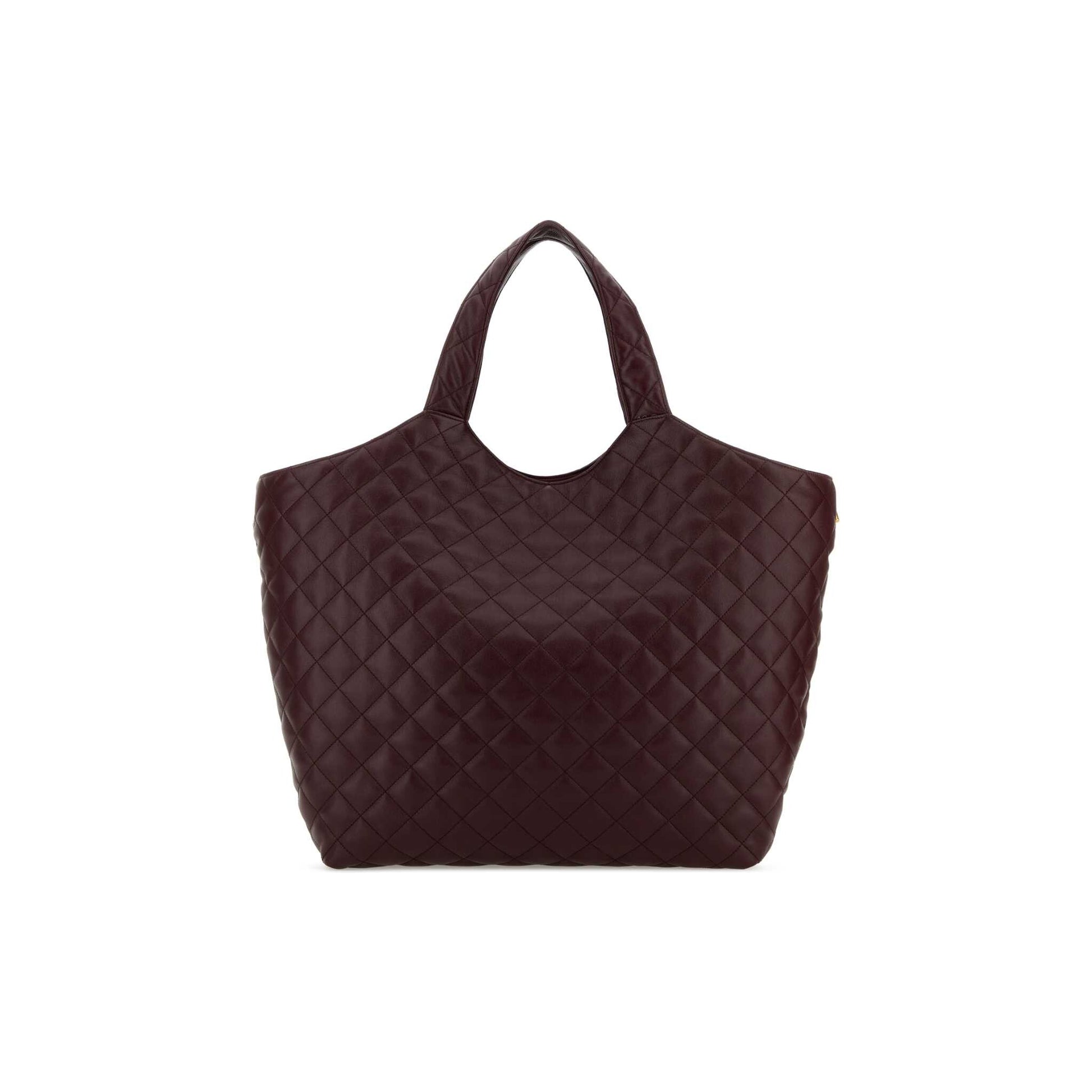 Saint Laurent Mala Tote Icare em Pele de Cordeiro