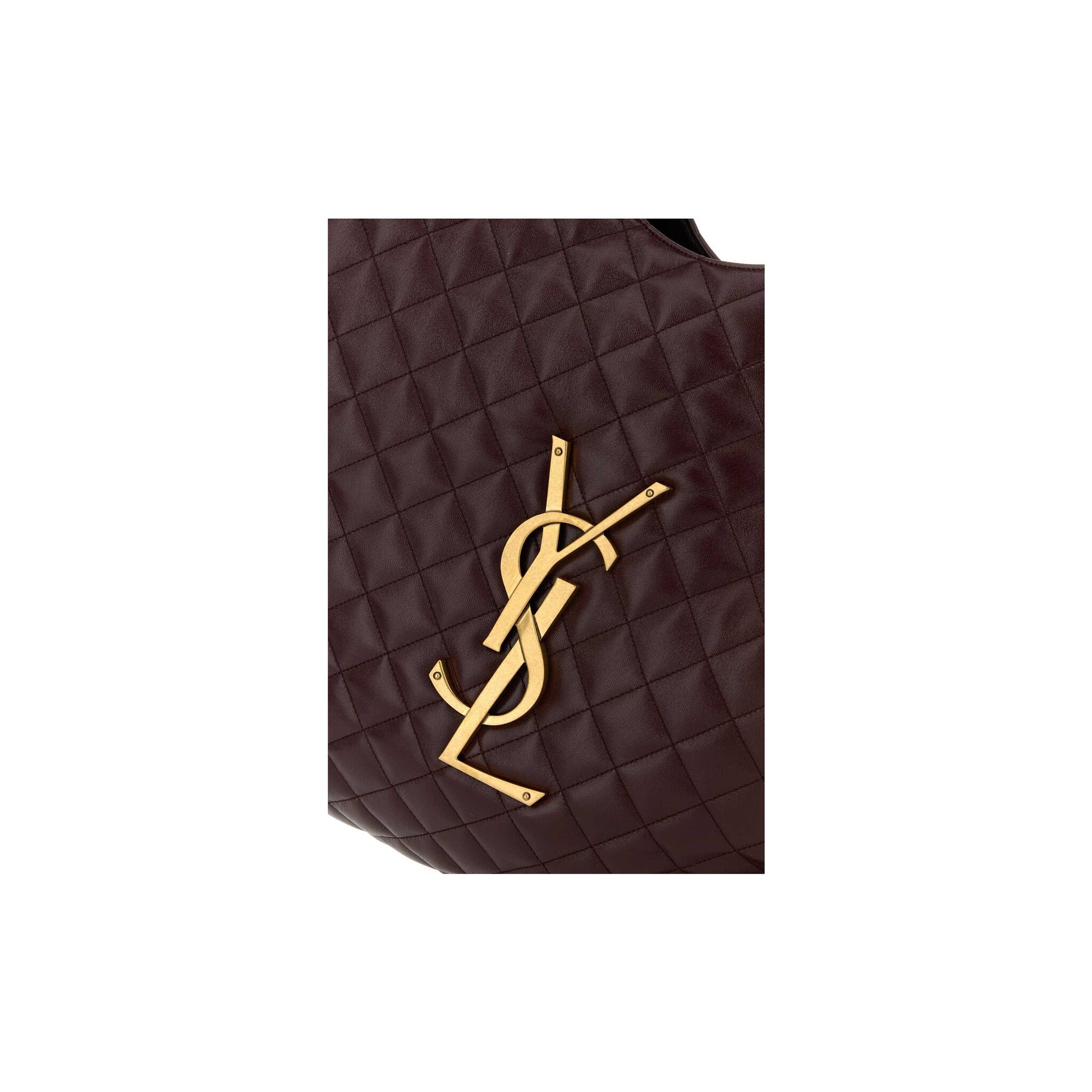 Saint Laurent Mala Tote Icare em Pele de Cordeiro