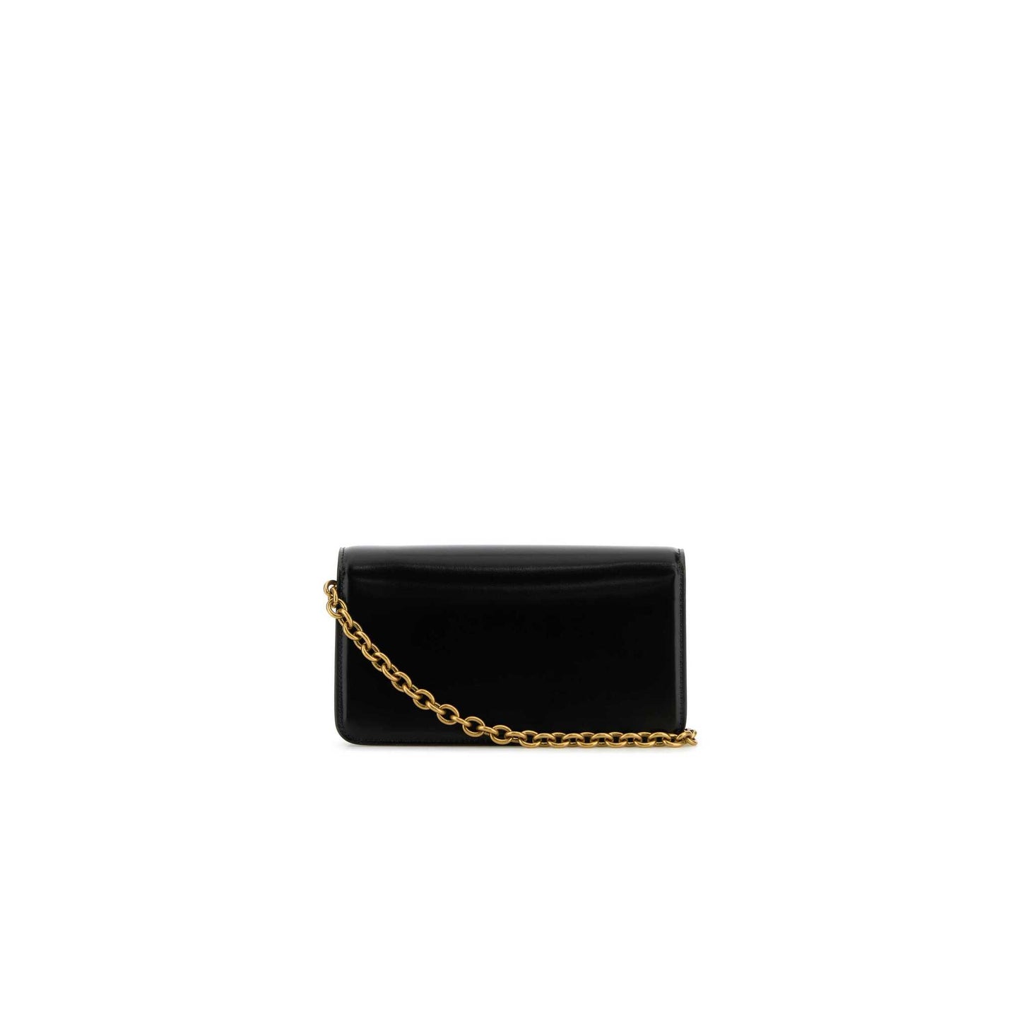 Valentino Garavani Vain Clutch Bag In Shiny Calfskin