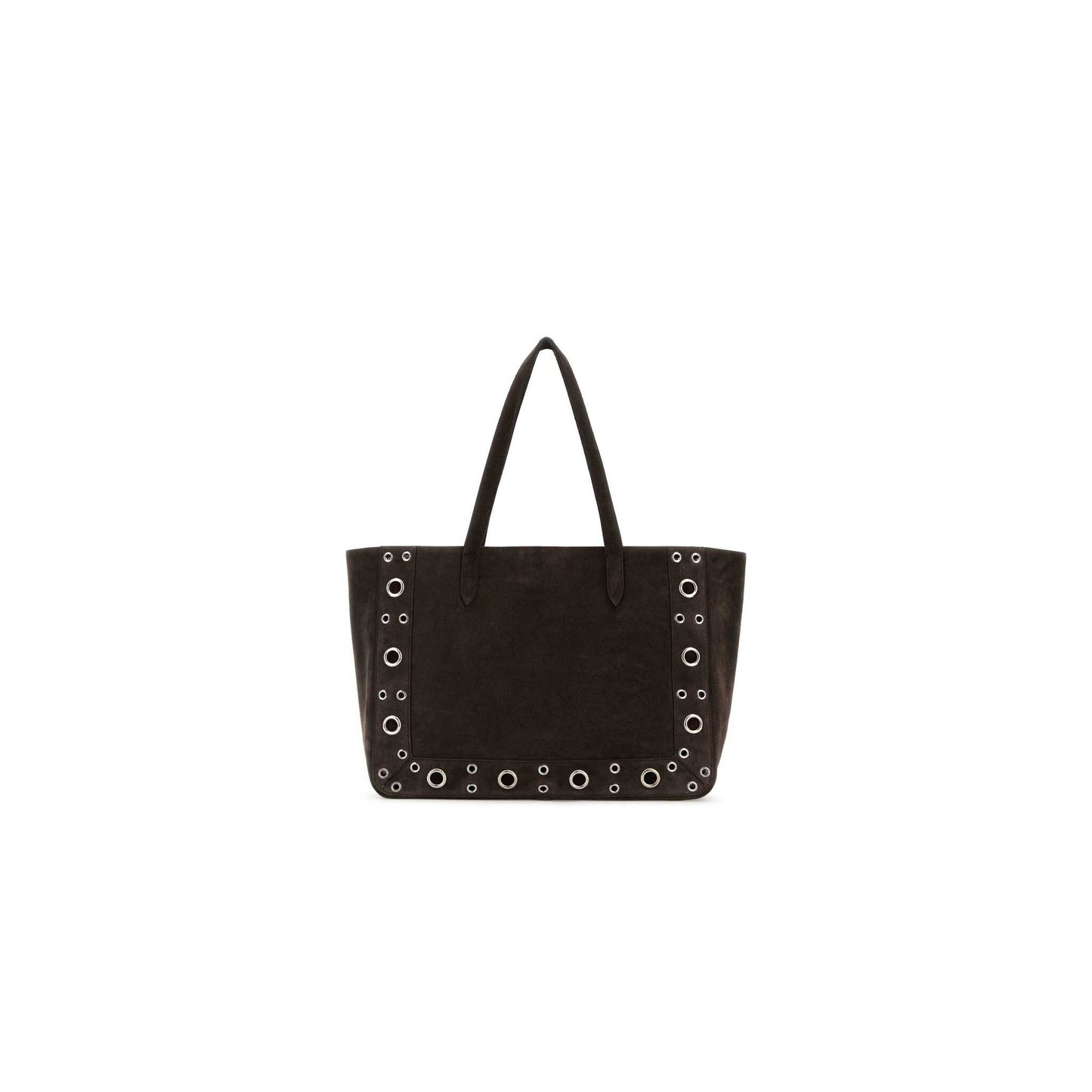Valentino Garavani Medium Nellcôte Suede Shopping Bag