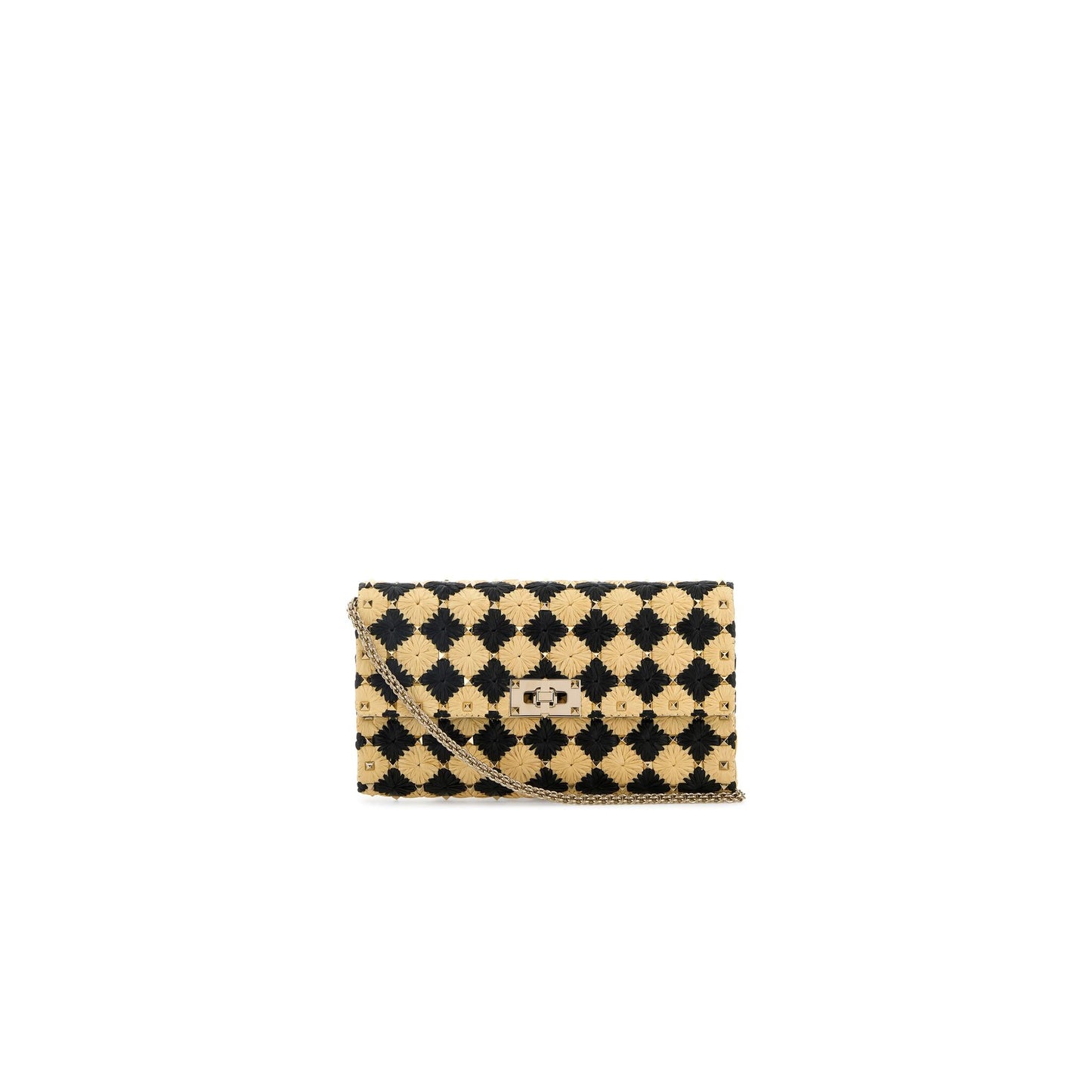 Mala de Ombro Rockstud em Pele