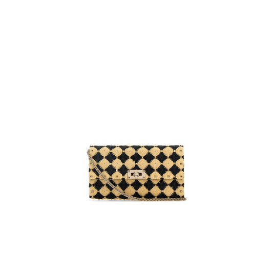 Mala de Ombro Rockstud em Pele