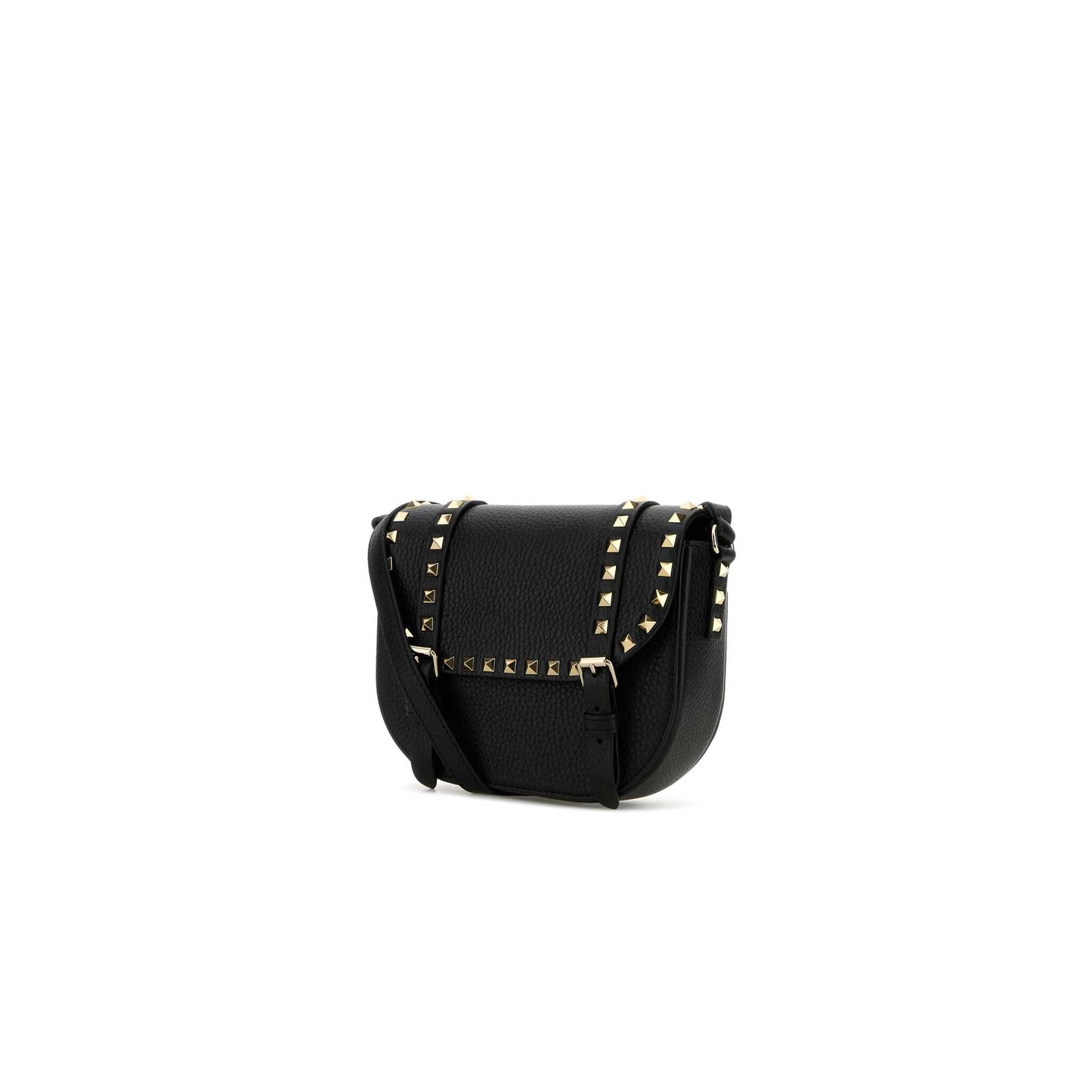 Mala Tiracolo Rockstud em Pele 6W2B0Q95VSF0NO