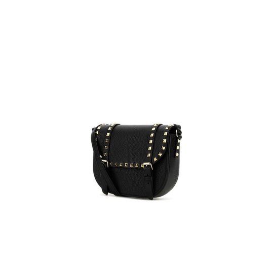 Mala Tiracolo Rockstud em Pele 6W2B0Q95VSF0NO