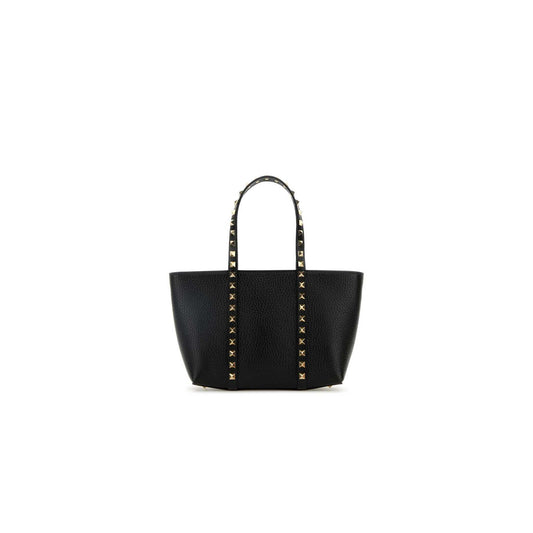 Mala de Mão Rockstud em Pele 6W2B0R05VSF0NO