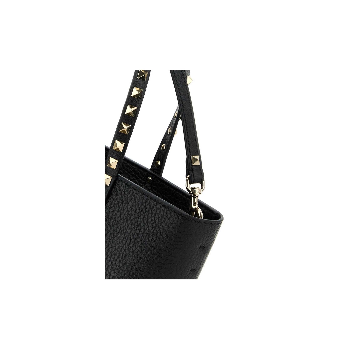 Mala de Mão Rockstud em Pele 6W2B0R05VSF0NO