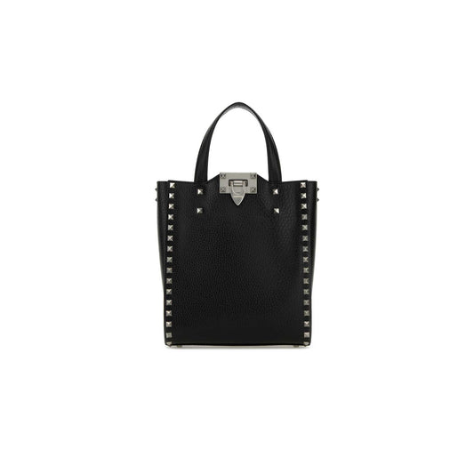 Mala de Mão Rockstud em Pele 6Y2B0B43TED0NO