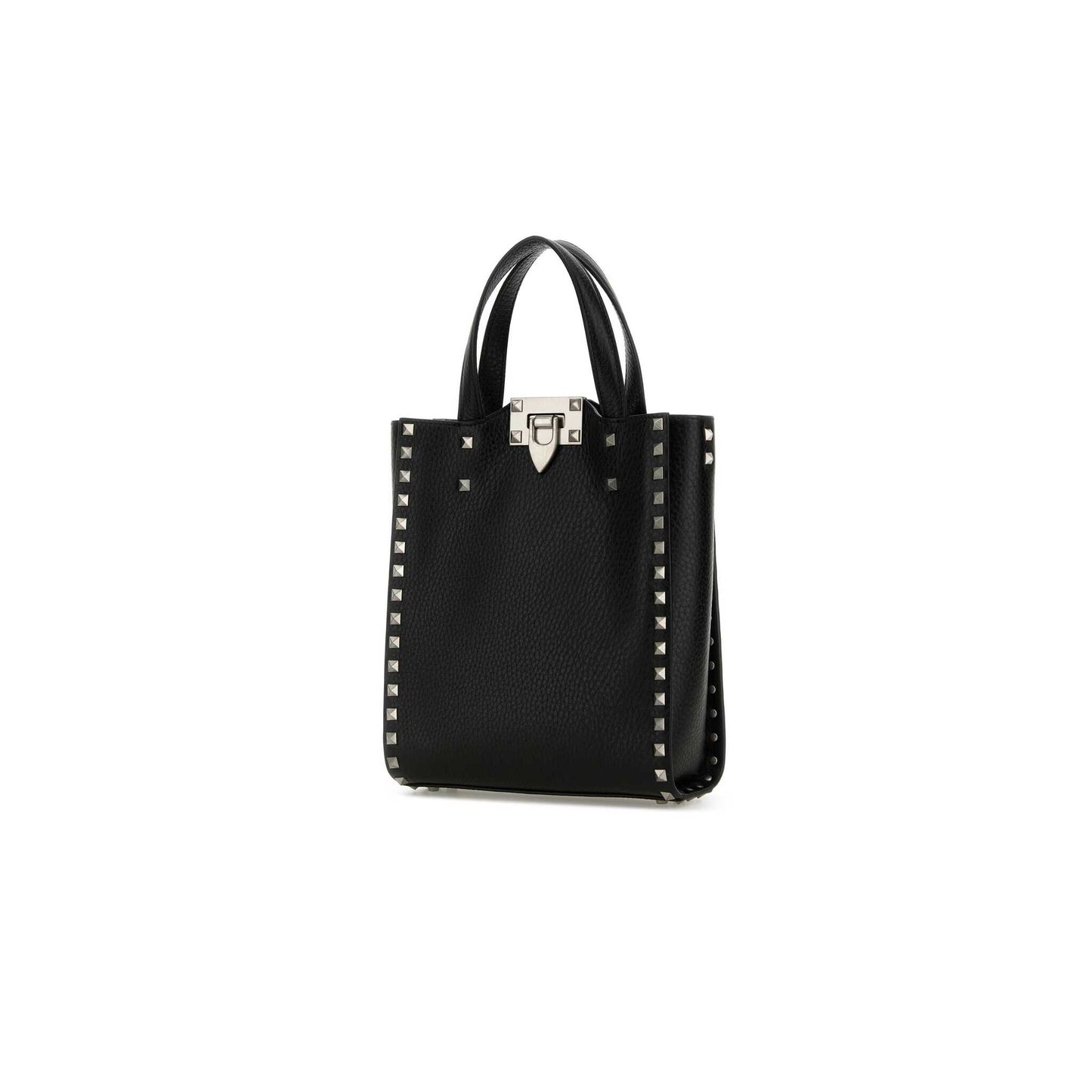Mala de Mão Rockstud em Pele 6Y2B0B43TED0NO