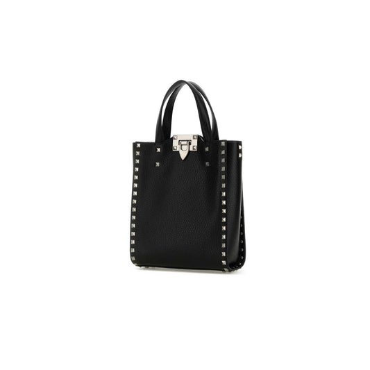 Mala de Mão Rockstud em Pele 6Y2B0B43TED0NO