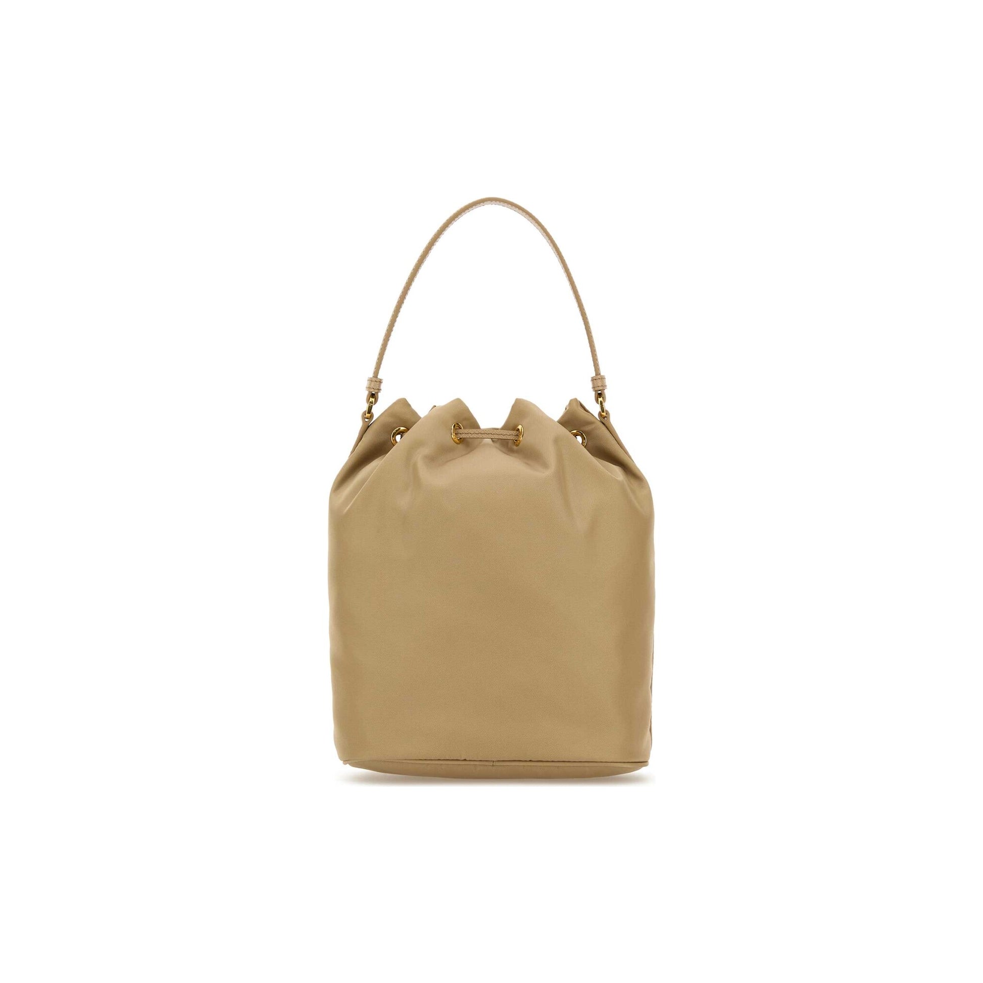 Prada Mala Saco Buckle em Re-Nylon — Verde