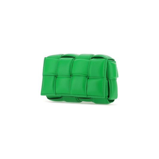 Bolsa de Cintura Padded Cassette Prato em Napa