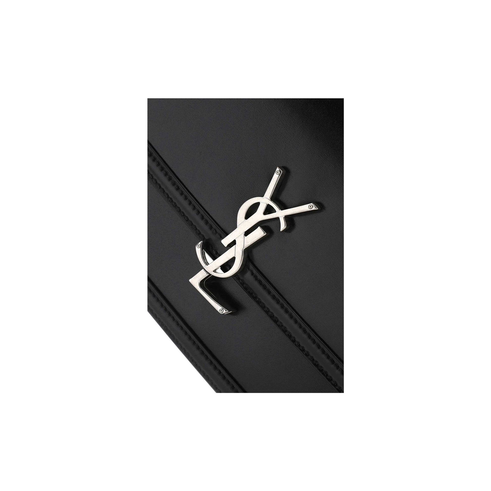 Saint Laurent Mala Tiracolo Solferino em Pele
