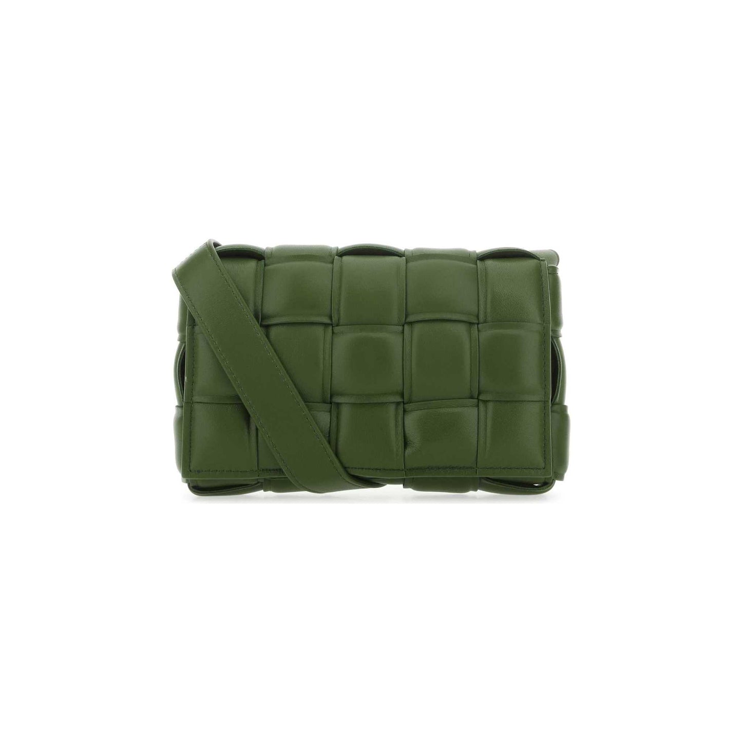 Mala Tiracolo Pequena Padded Cassette Lilla em Napa 717506VCQR13141