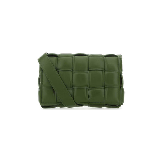 Mala Tiracolo Pequena Padded Cassette Lilla em Napa 717506VCQR13141
