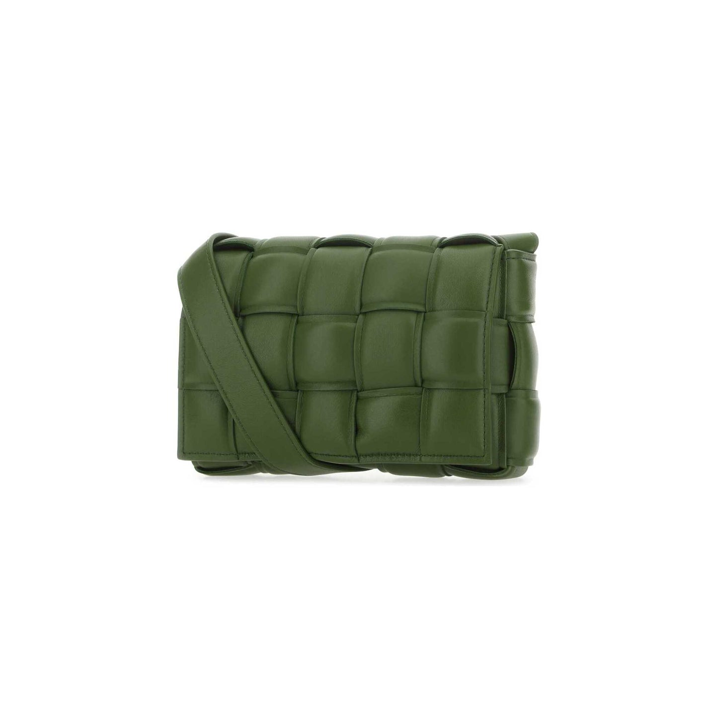 Mala Tiracolo Pequena Padded Cassette Lilla em Napa 717506VCQR13141