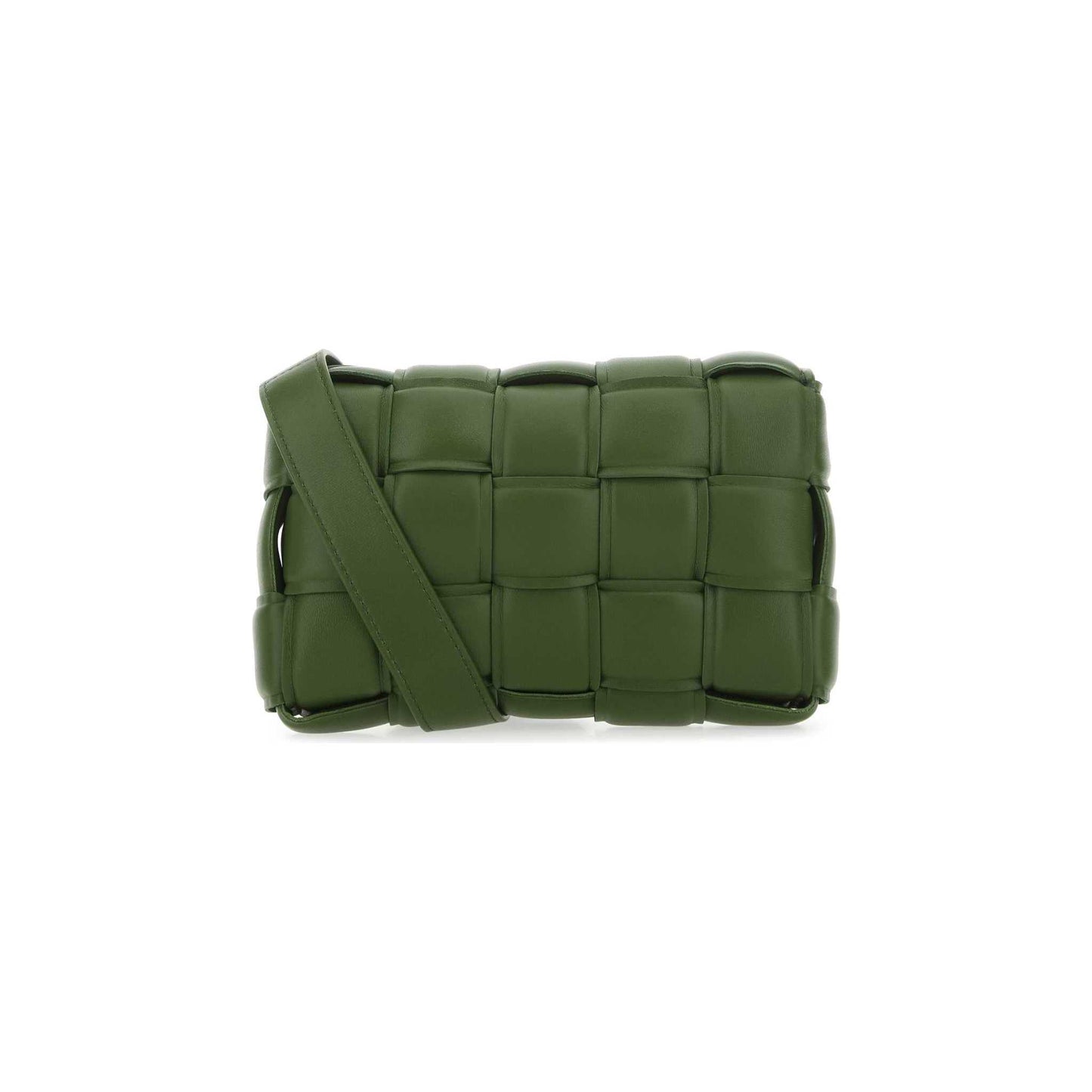 Mala Tiracolo Pequena Padded Cassette Lilla em Napa 717506VCQR13141