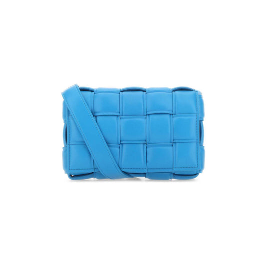 Mala Tiracolo Pequena Padded Cassette Lilla em Napa 717506VCQR14619