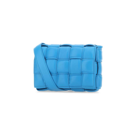 Mala Tiracolo Pequena Padded Cassette Lilla em Napa 717506VCQR14619