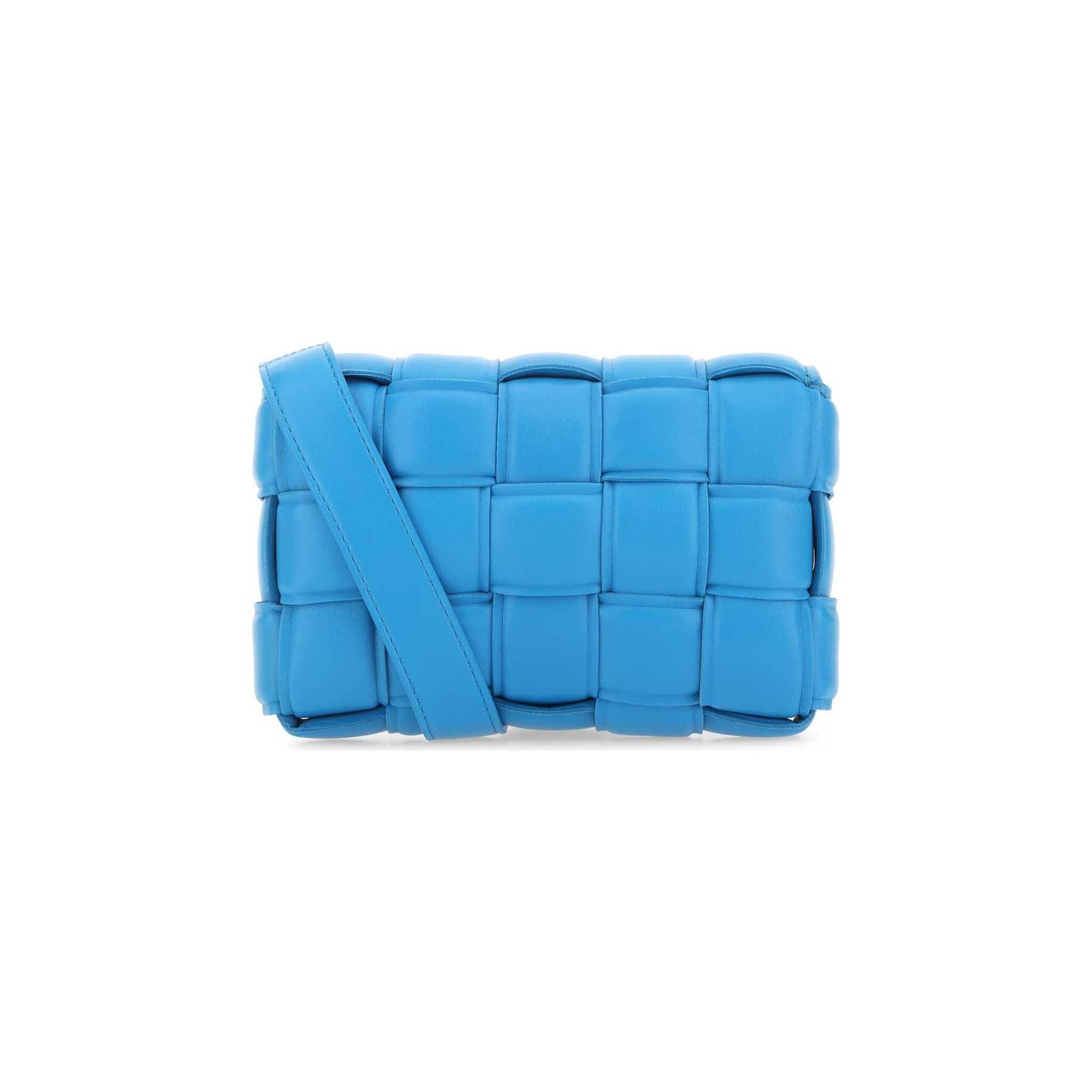 Mala Tiracolo Pequena Padded Cassette Lilla em Napa 717506VCQR14619