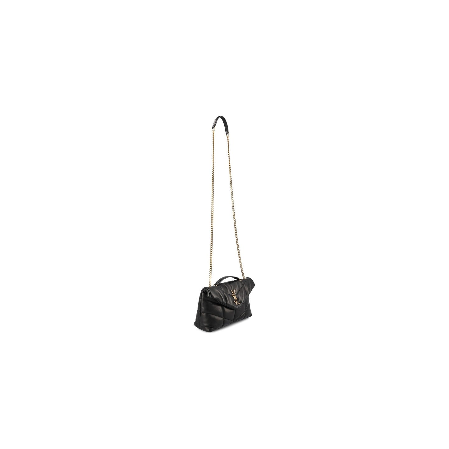 Mala Tiracolo Toy Puffer em Pele de Vitela - Saint Laurent Mala a Tiracolo | Durzio