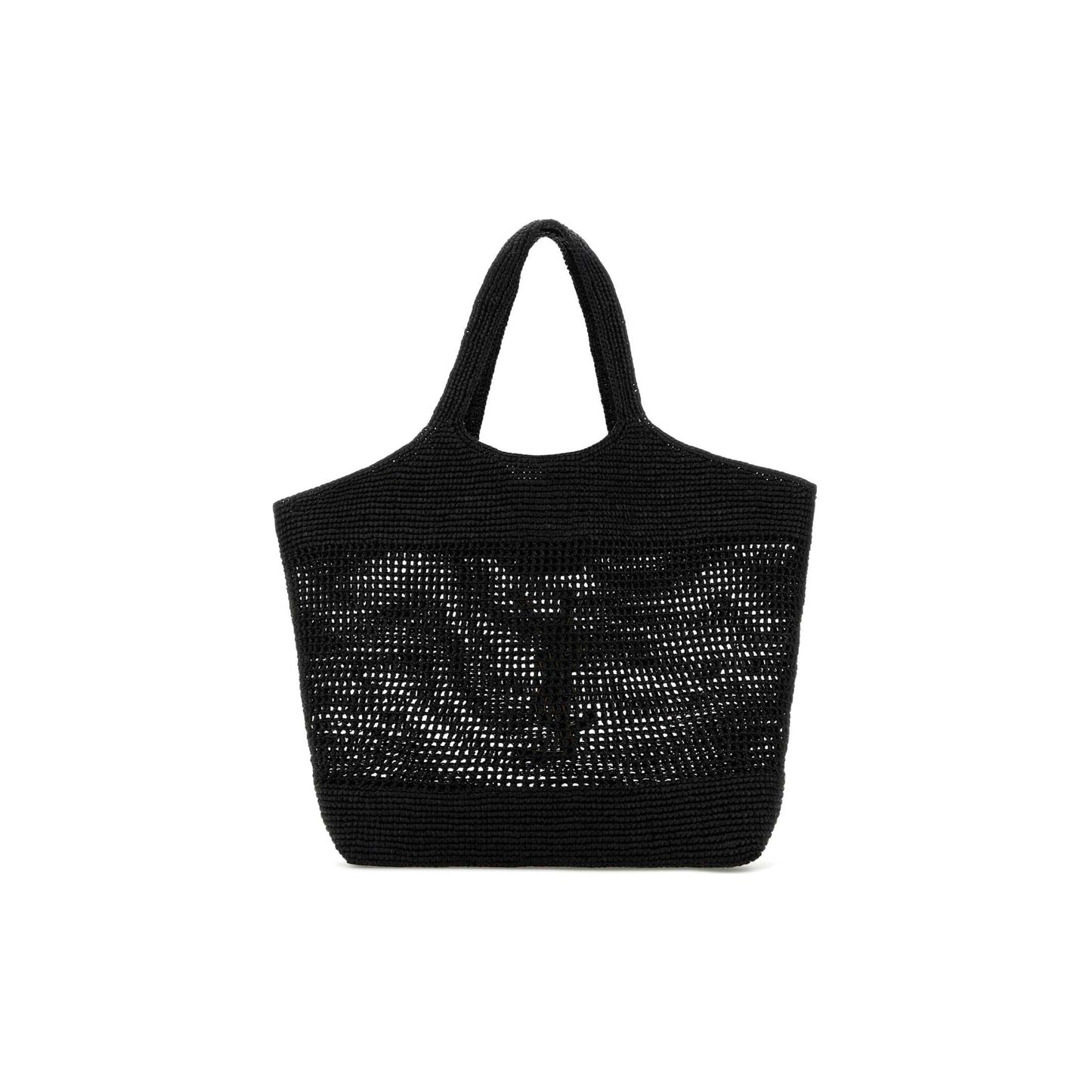 Saint Laurent Mala Tote Icare em Ráfia