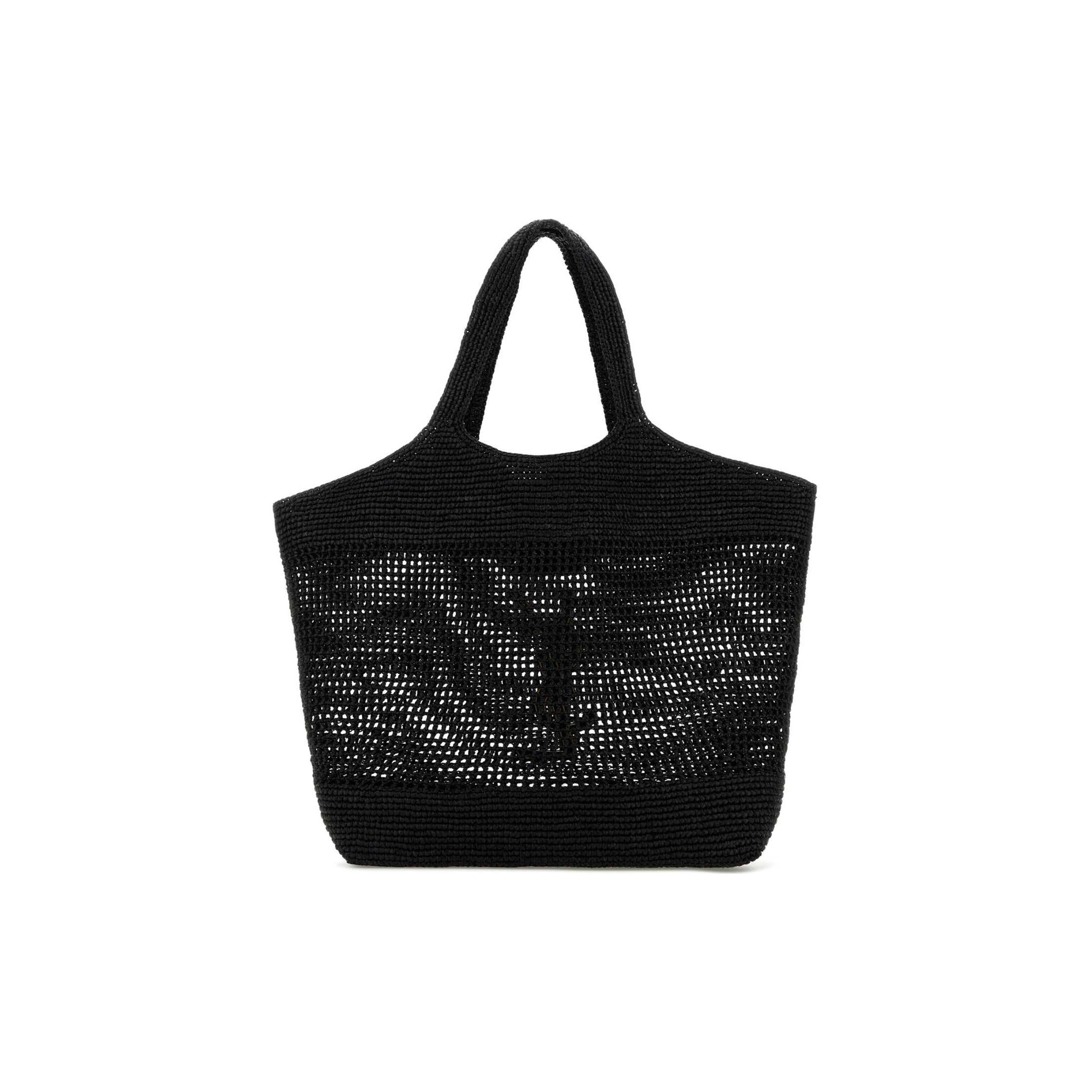 Saint Laurent Mala Tote Icare em Ráfia