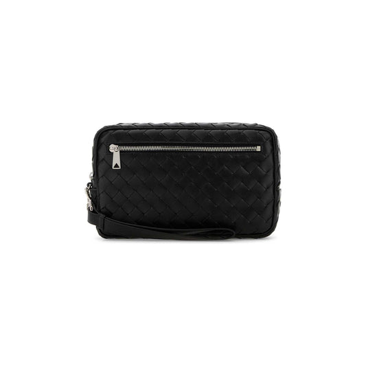 Clutch Pelle em Intrecciato