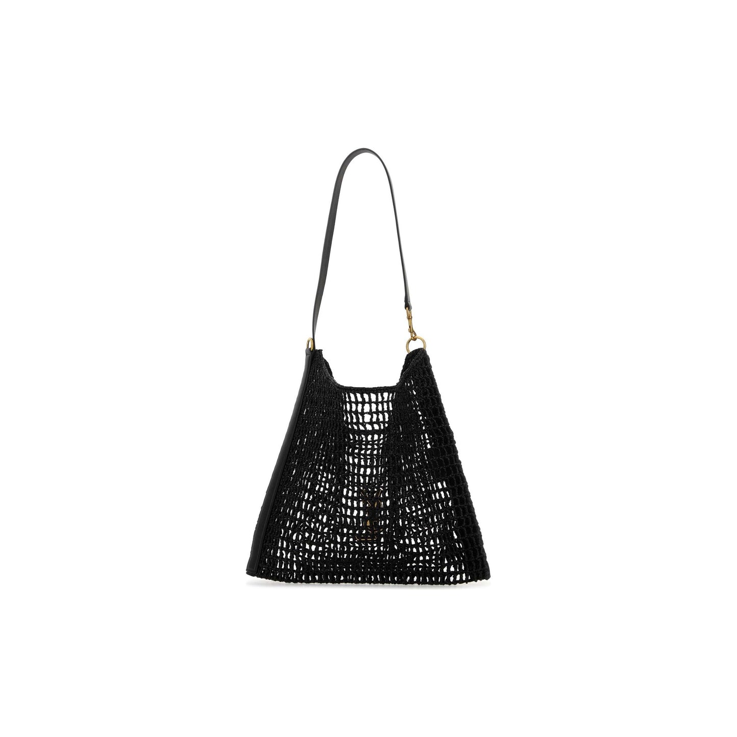 Saint Laurent Mala Tote Oxalis em Ráfia