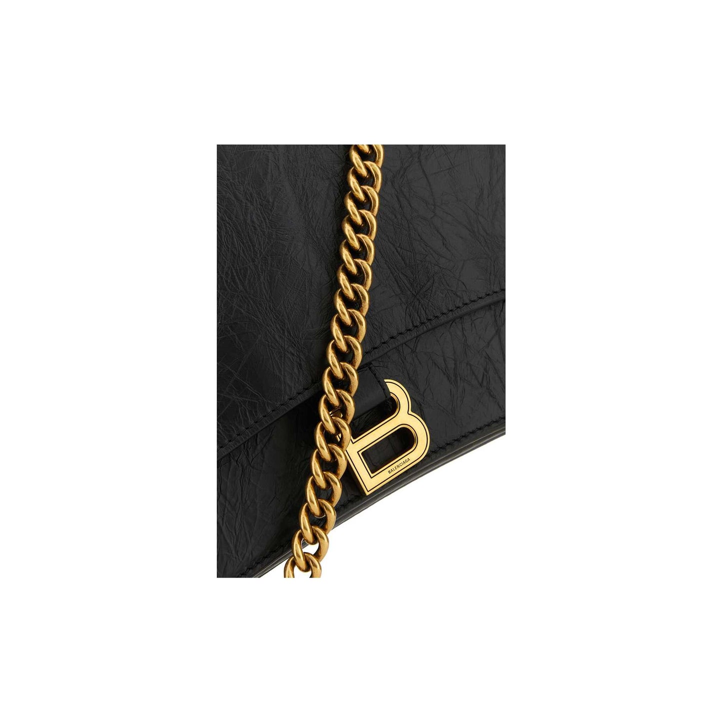 Mala de Ombro Crush Chain em Pele de Vitelo 785602210IT1000