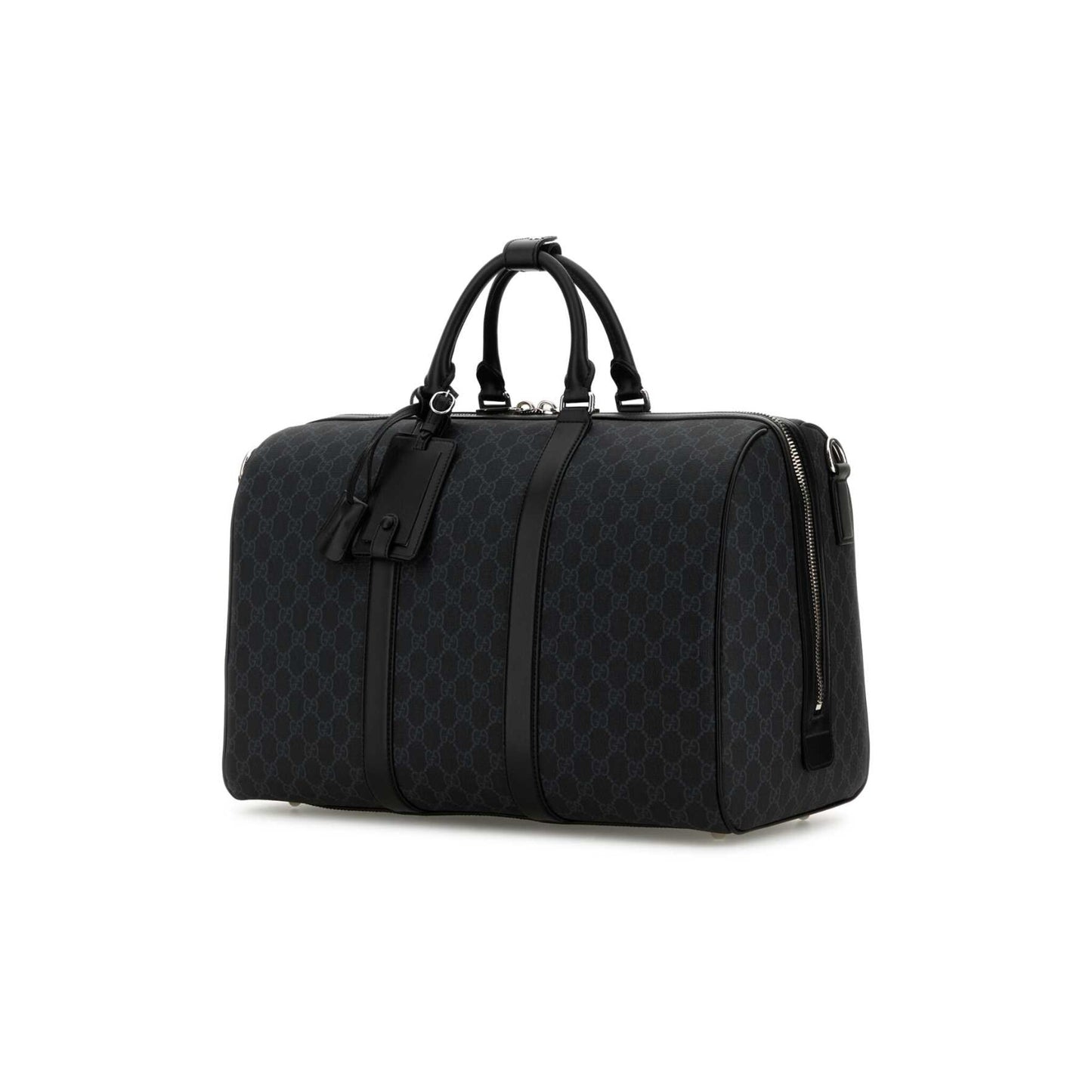 Gucci Mala Duffle com Alça em Pele