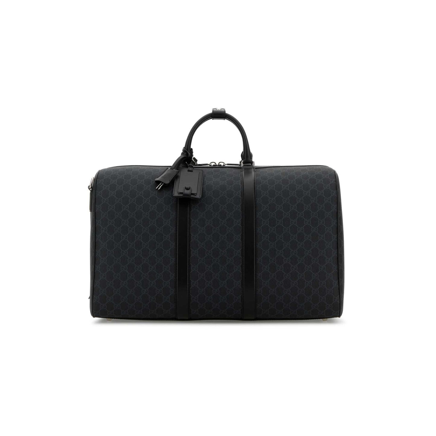 Gucci Saco de Viagem Grande GG Black em Lona GG Supreme
