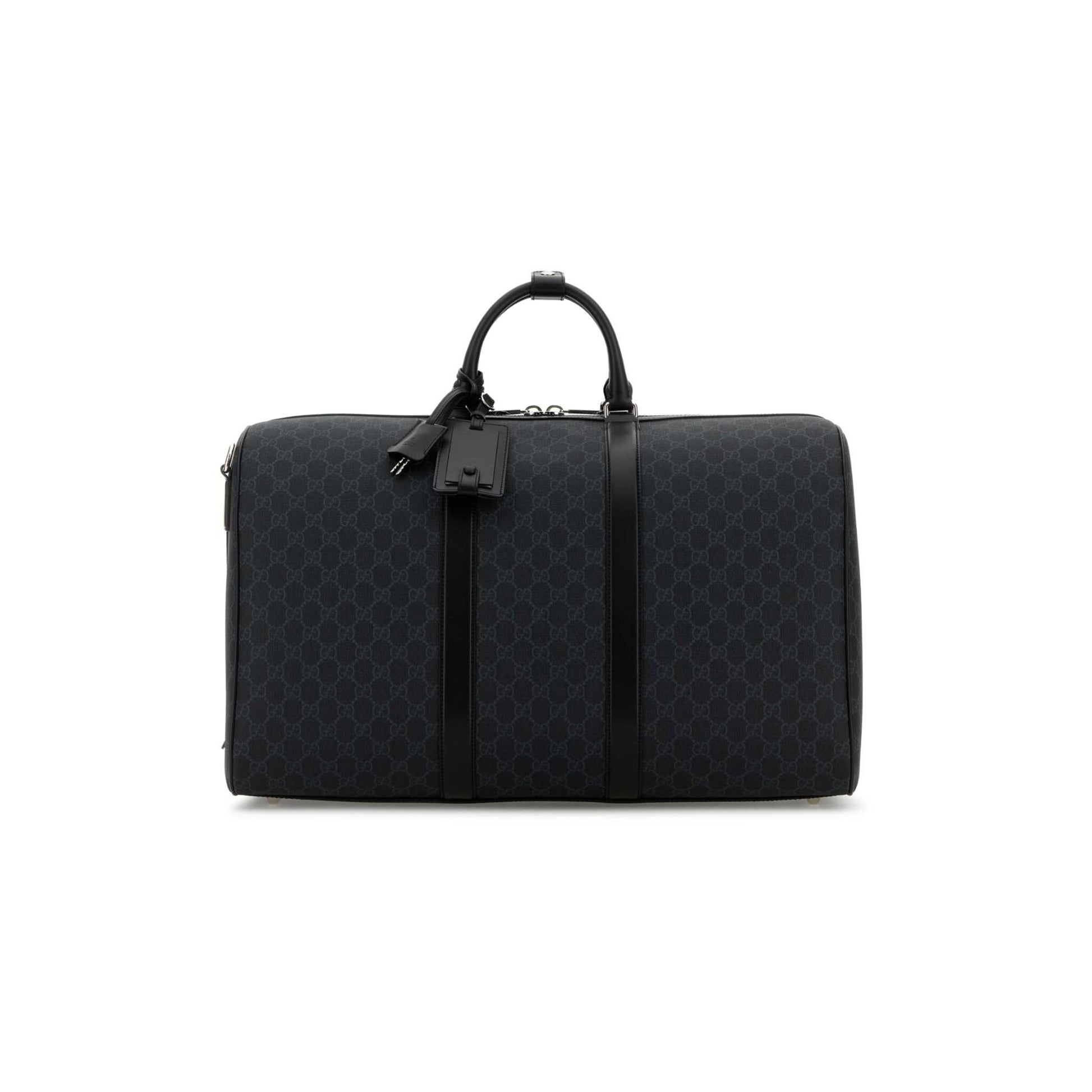 Gucci Saco de Viagem Grande GG Black em Lona GG Supreme