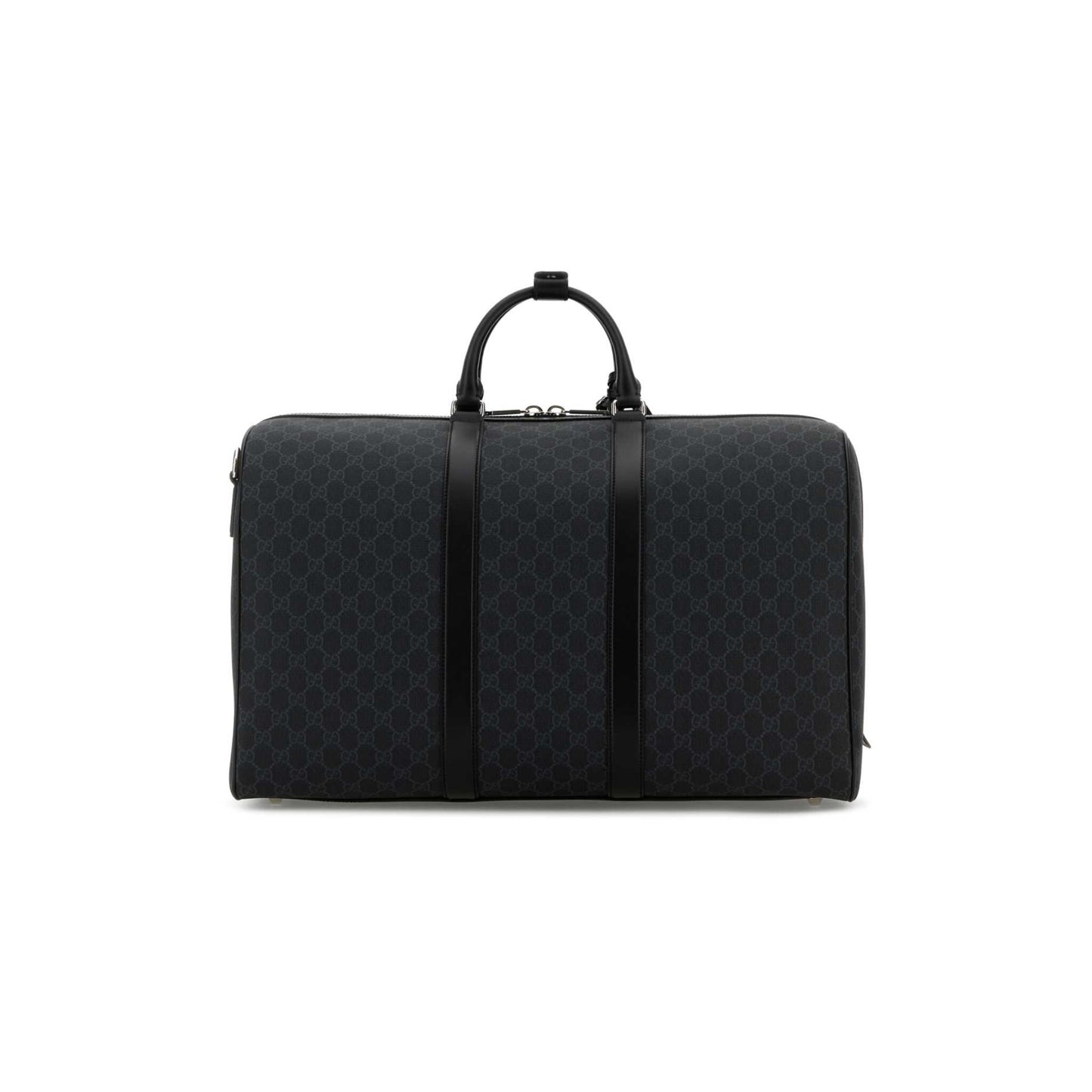 Gucci Saco de Viagem Grande GG Black em Lona GG Supreme