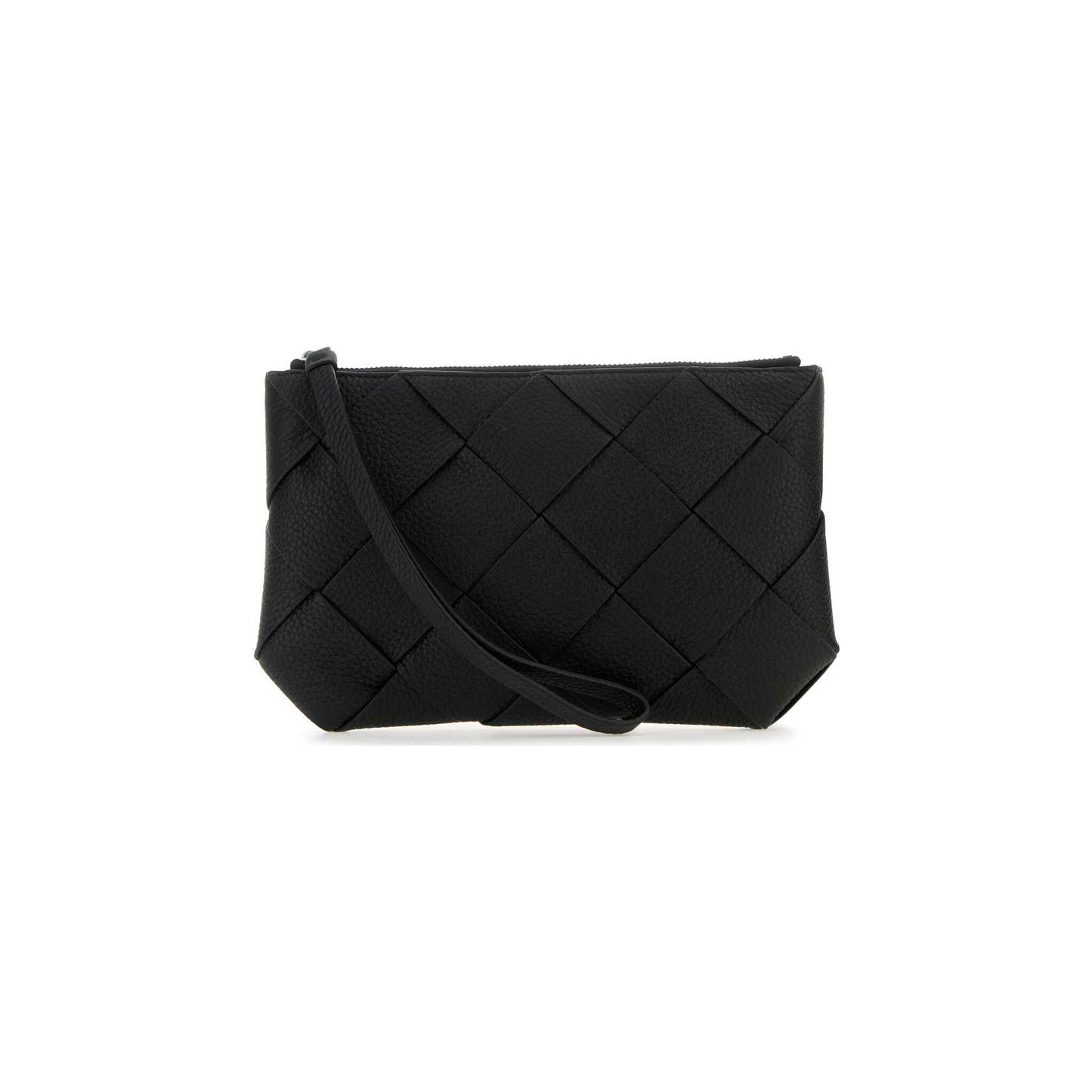Clutch Média Diago em Pele