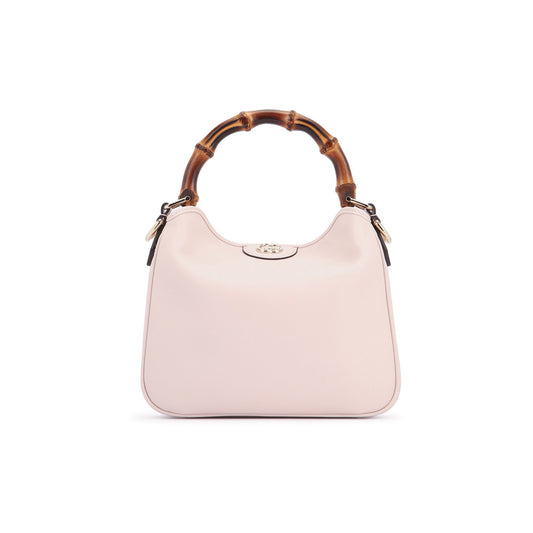 Gucci Mala de Ombro Pequena Diana em Lona GG — Rosa