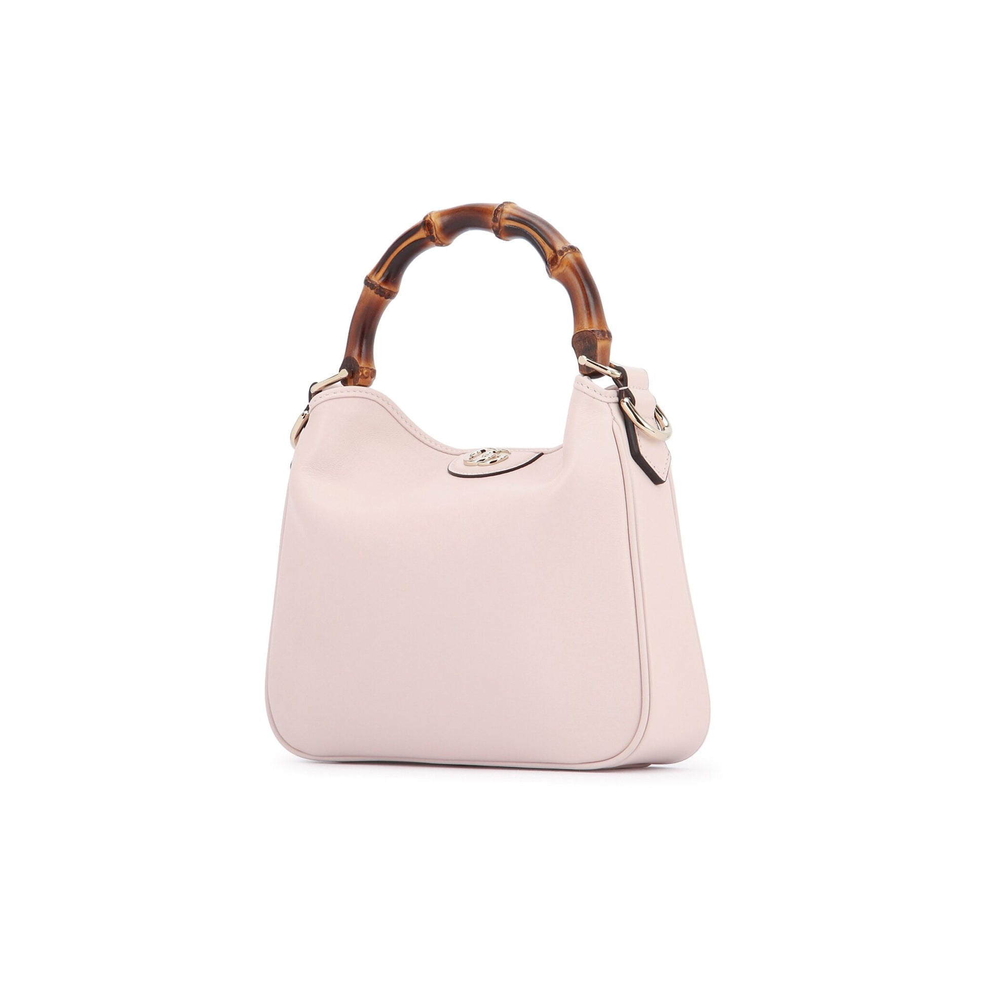 Gucci Mala de Ombro Pequena Diana em Lona GG — Rosa