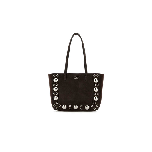 Valentino Garavani Nellcôte Mini Suede Shopping Bag